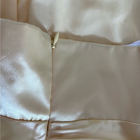 David's Bridal Canary Bridesmaids Dress - Picture 11 of 16